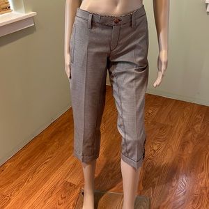 Dry Corn Houndstooth Crop Pants Size 10